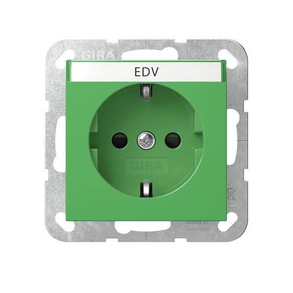 Gira SCHUKO-Steckd. BSF + SH 4462107