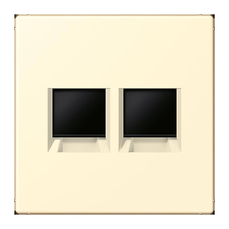 Jung Abdeckung (gerastet) LC 1969-2 WE 201