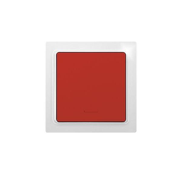 Eltako Funk-1-Kanal-Taster F1T55E-wg/rot