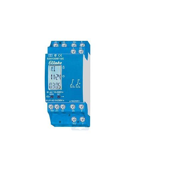 Eltako 2-Kanal-Schaltuhr S2U12DBT-UC