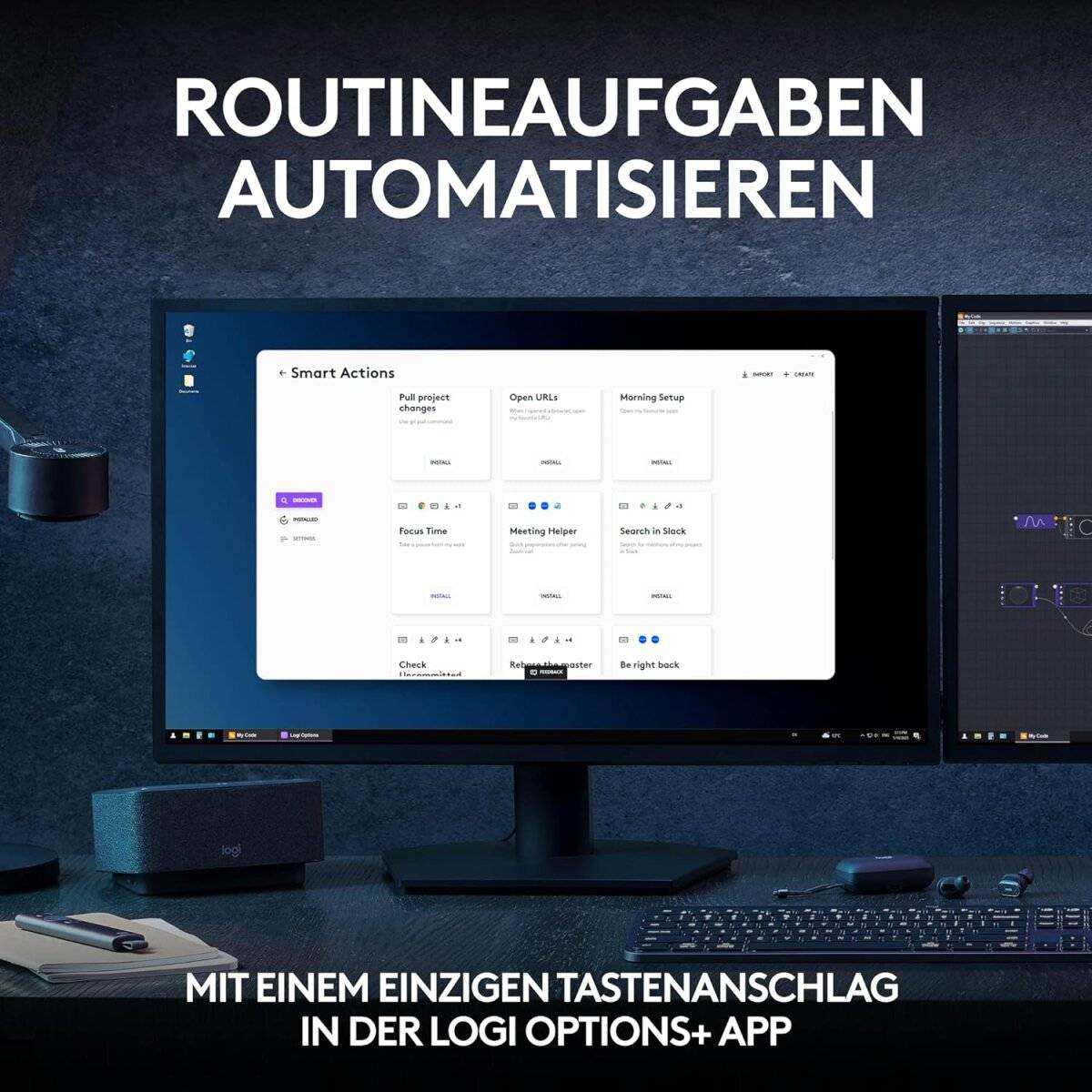 Logitech MX Keys S Combo - Tastatur-und-Maus-Set
