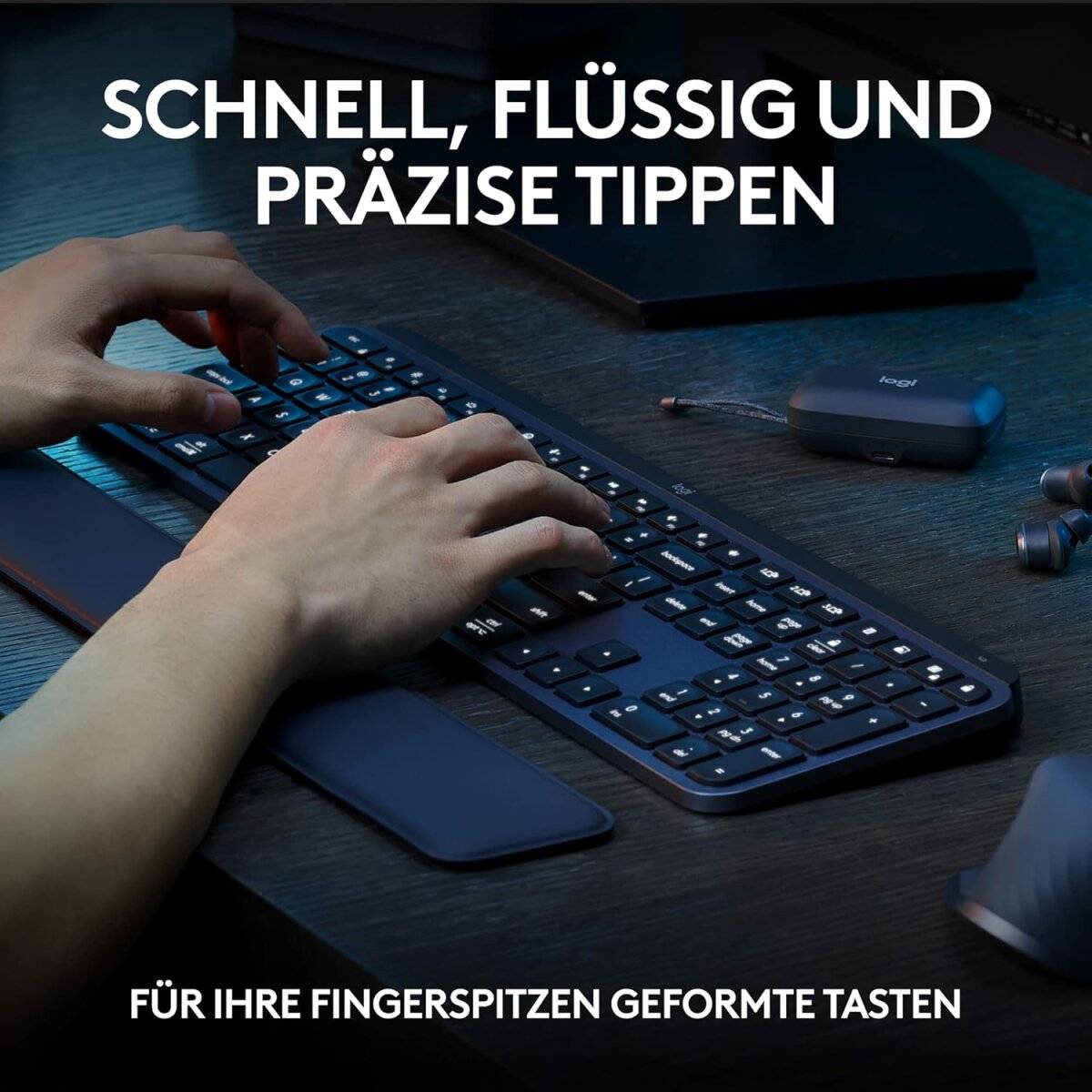 Logitech MX Keys S Combo - Tastatur-und-Maus-Set