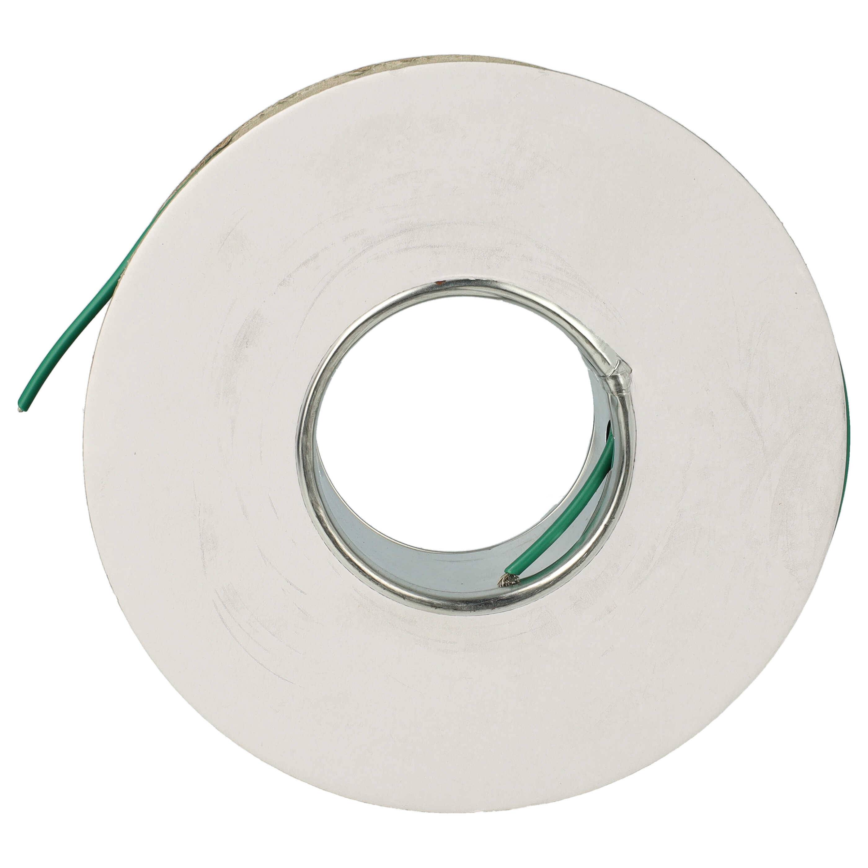 vhbw 4x Begrenzungskabel kompatibel mit AL-KO Robolinho 4000, Robolinho 4000 solo Mähroboter - Begrenzungsdraht 50 m Grün