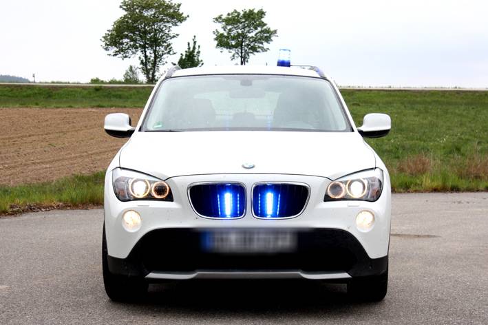 Sputnik SL 2 x LED Frontblitzer, LED Heckblitzer, vertikaler Einbau Farbe: gelb, Ausführung: Standard ohne Halter