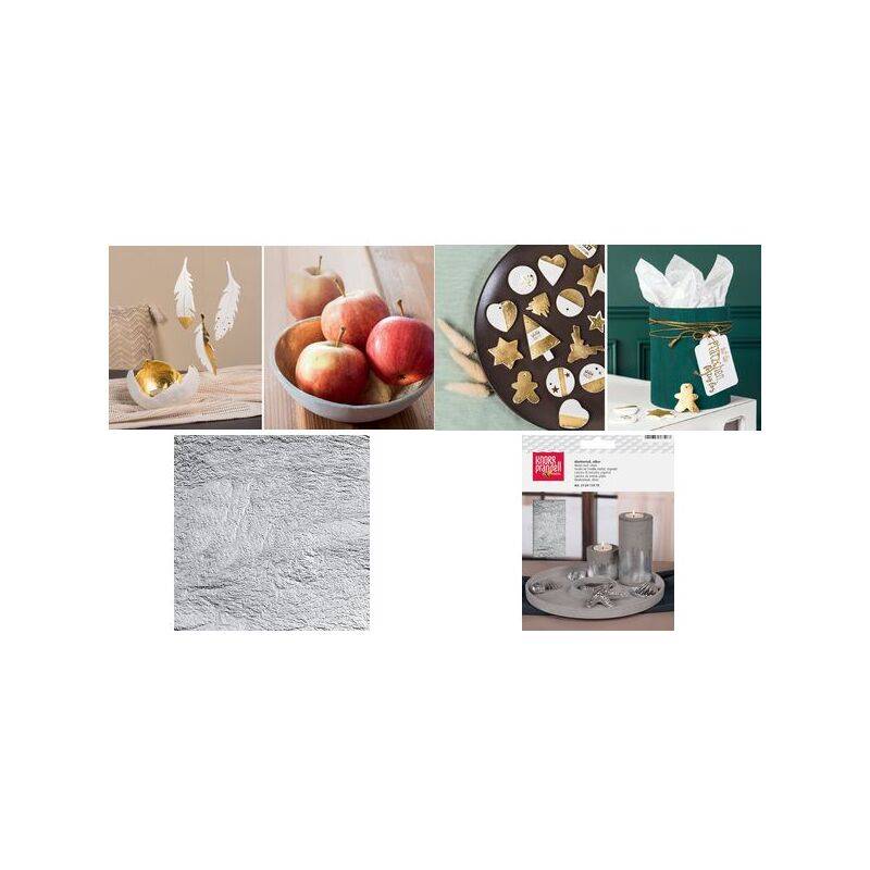 KNORR prandell Blattmetall, 140 x 140 mm, silber