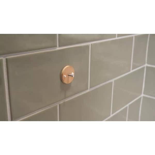 Ablagekorb Moon White viereckig inkl. Klebelösung