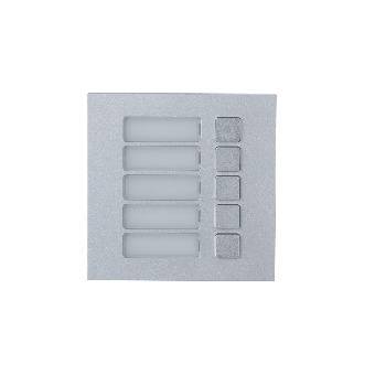 Dahua - VTO4202F-MB5 - 5 Knopf Modul, - 5 Klingel / 5 Knopf Modul - Material: Aluminium - IP65, IK07
