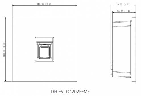Dahua - VTO4202F-MF - Fingerabdruck Modul