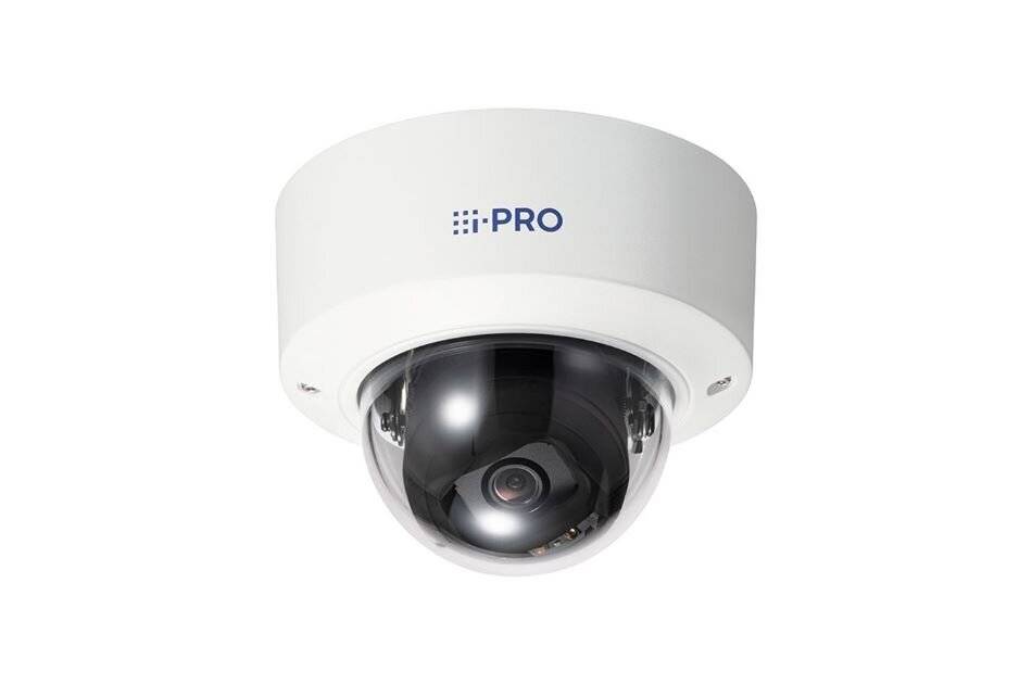 i-PRO WV-S22500-F3LV, Netzwerk Dome S-Serie, 5MP@30fps, 3,2mm AI, IK10, IR, in