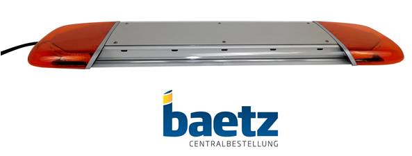 Hänsch DBS / DBW 5000 LED-Lichtwarnbalken Farbe: gelb, Länge : 1200 mm
