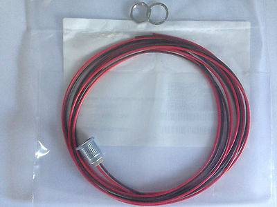 Kabel mit Einbaubuchse für Metallwinkelstecker