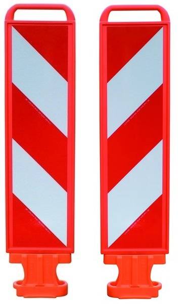 Leitbake / Warnbake Leitboy IV, BASt-geprüft, flexiblen Gummifuß, Folientyp RA2