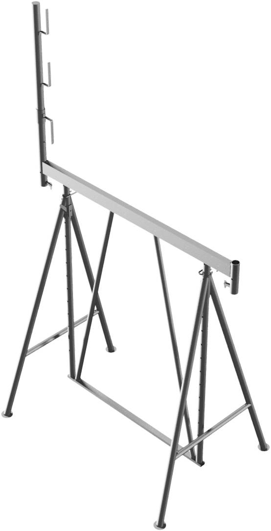 Schake Faltgerüstbock Universal U1500, Breite 1,50 m, Tragkraft 900 kg | Ausführung: verzinkt