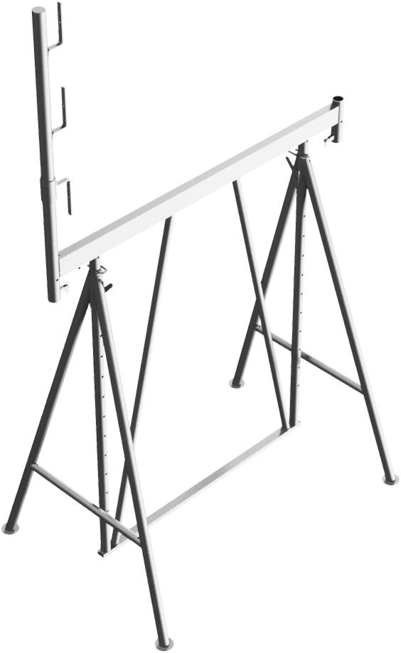 Schake Faltgerüstbock Universal U1500, Breite 1,50 m, Tragkraft 900 kg | Ausführung: verzinkt