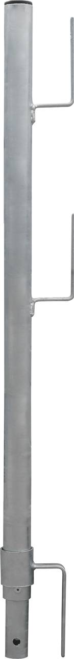 Schake 11277V Geländerpfosten Ø 48,3 mm für Kurbel- und Universalgerüstbock Geländerpfosten gerade verzinkt