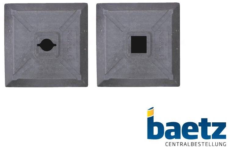 Fußplatte Light 80 / D80, 12 kg