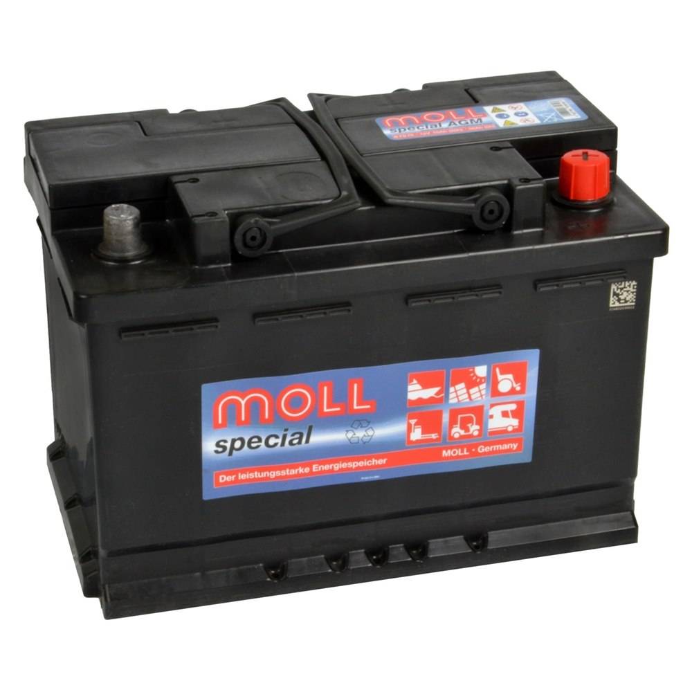 Versorgungsbatterie AGM 12V 60Ah - 95Ah