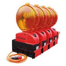 Transport- u. Ladeschale, Star-Flash LED Typ 620/627 Ausführung: 4-fach mit 2 m Zuleitung