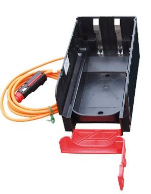Transport- u. Ladeschale, Star-Flash LED Typ 620/627 Ausführung: 4-fach mit 2 m Zuleitung