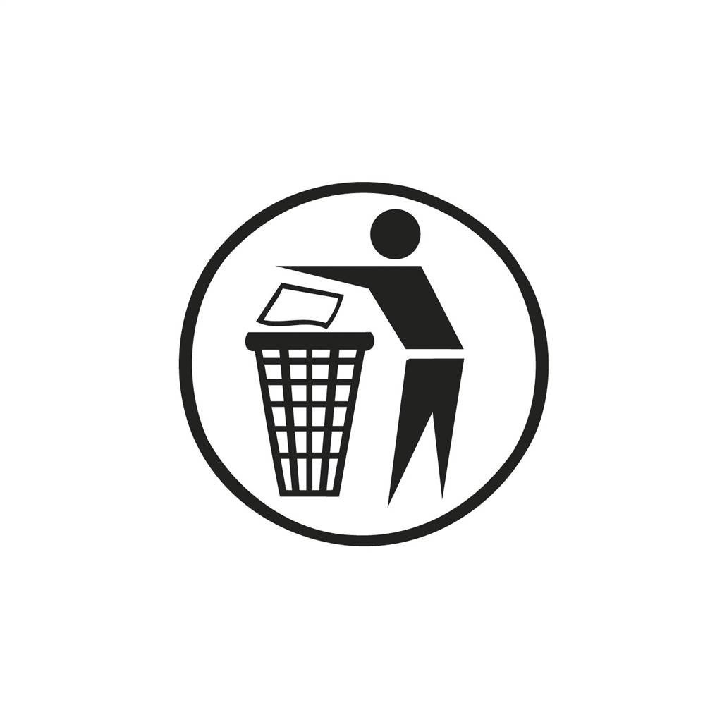 Schake 4021 Aufkleber "Saubermännchen" schwarz