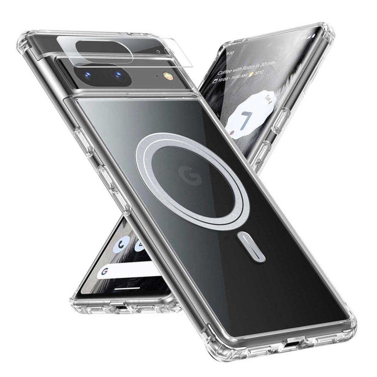 Für Google Pixel 8 Handy Tasche MAGSAFE Full Body Etuis Hülle Neu