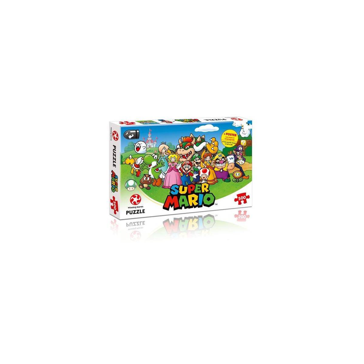 WIN29476 - Super Mario - Mario and Friends, Puzzle, 500 Teile (GB, FR, IT, NL, DE)