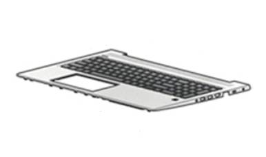 HP L45091-051, Gehäuse-Unterteil+Tastatur, Französisch, HP, ProBook 450 G6
