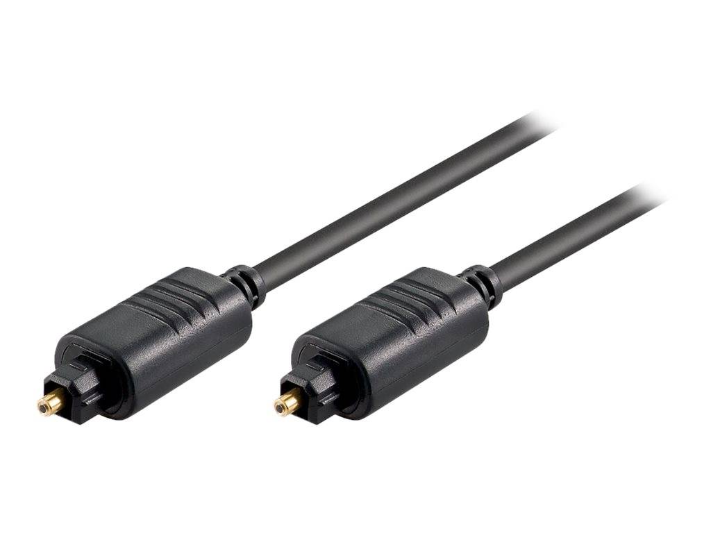 Goobay Digitales Audio-Kabel (optisch) - TOSLINKmännlich zu TOSLINK männlich - 3
