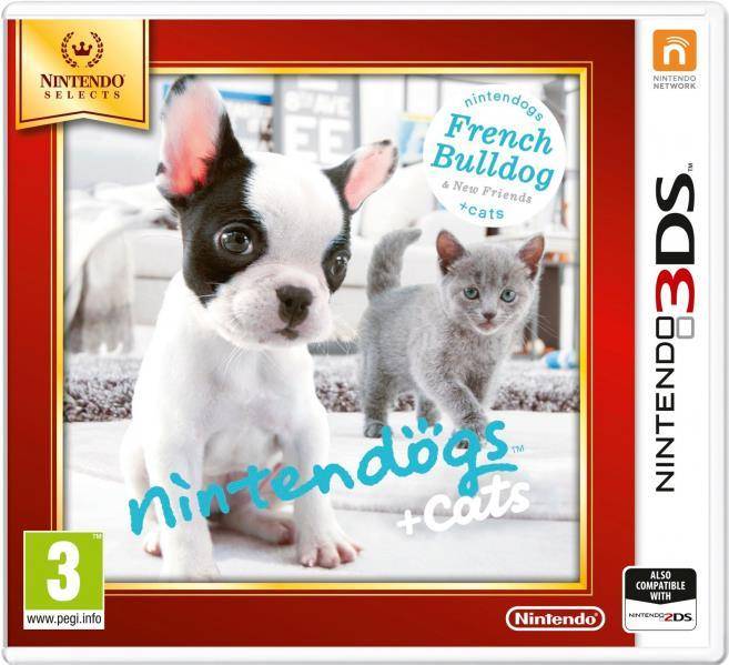 Nintendogs and Cats 3D French Bulldog (Select)