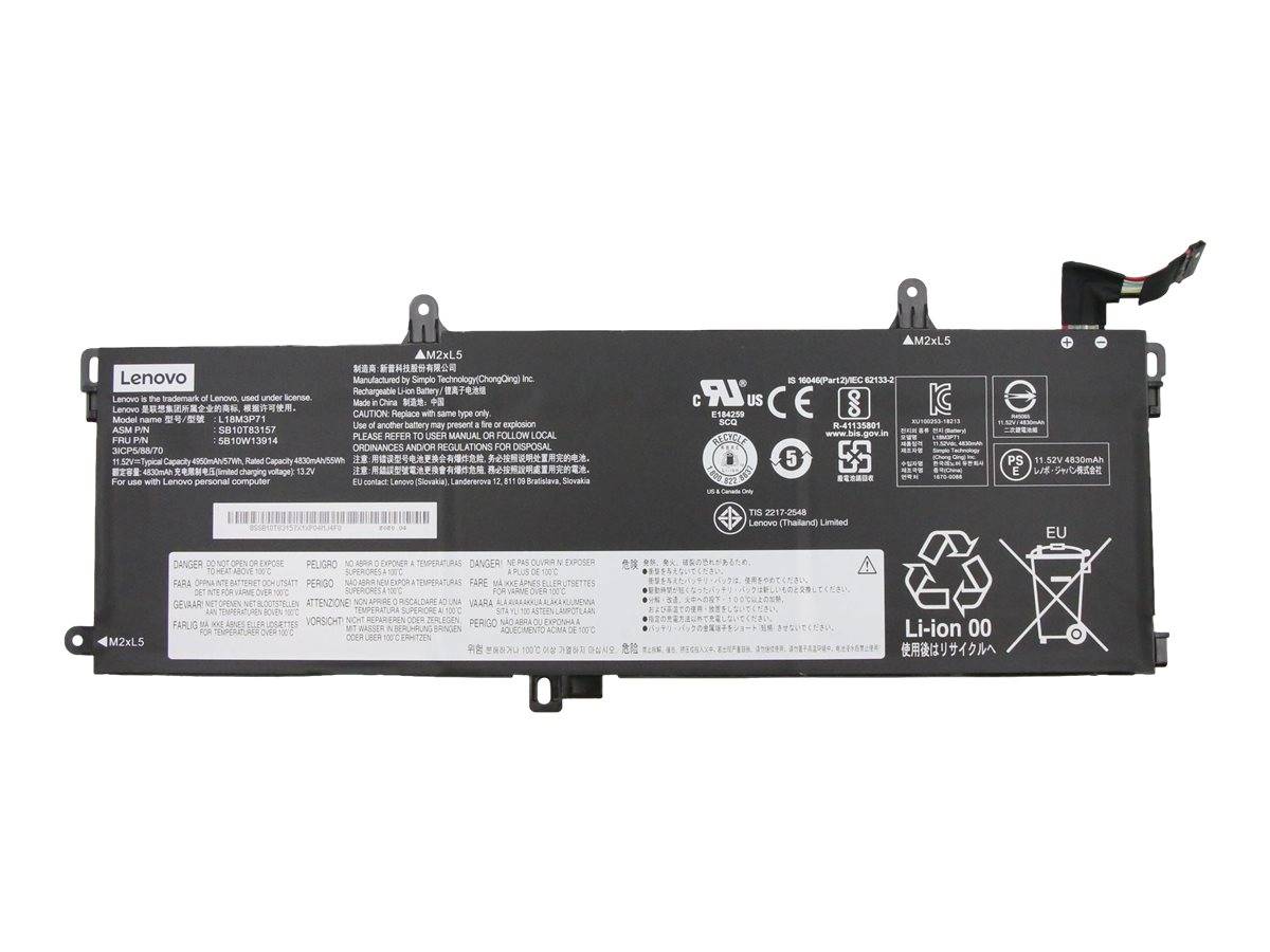 LENOVO - Simplo - Laptop-Batterie - Lithium-Ionen - 3 Zellen