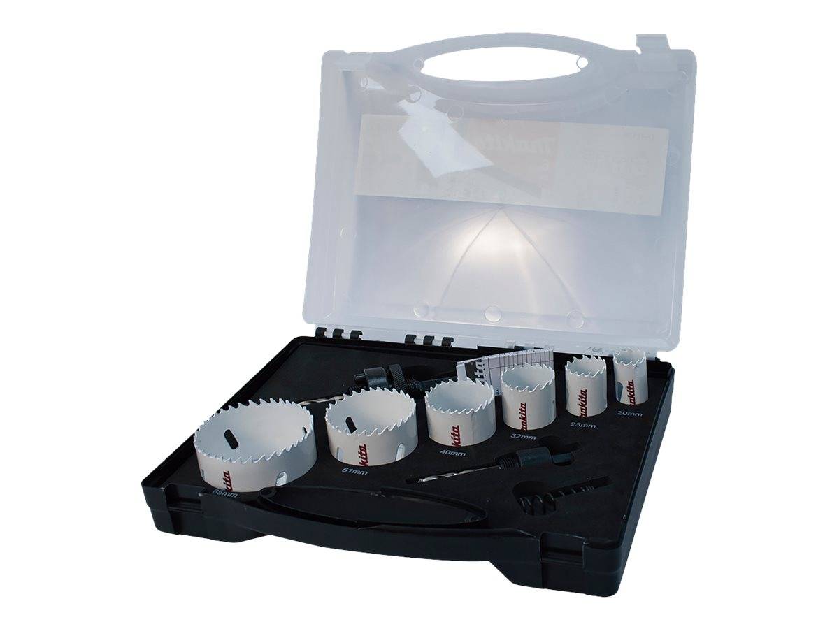 Makita - Lochsägenset - 6 Stücke - 25 mm, 32 mm, 20 mm, 40 mm, 65 mm, 51 mm