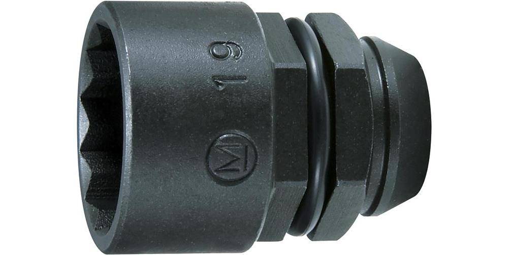 makita Steckschlssel 134744-1 SW19mm L.33mm Schlsselweite 19 Lnge 33
