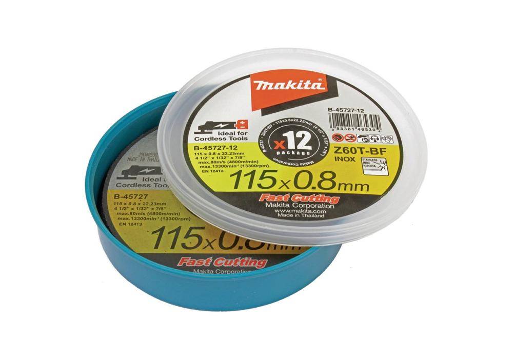 makita Trennscheibe B-45727-12 D.115mm S.0,8mm