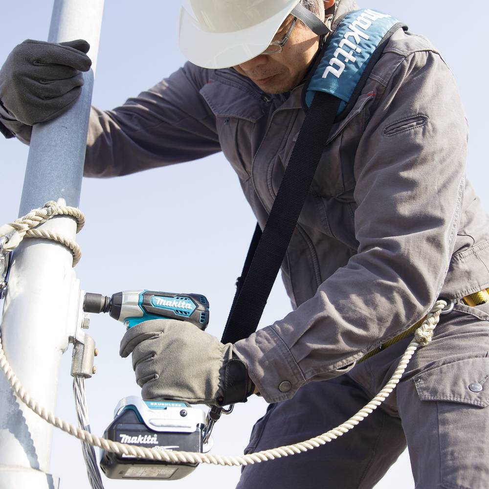Makita Schultergurt mit Karabiner und Halteschelle