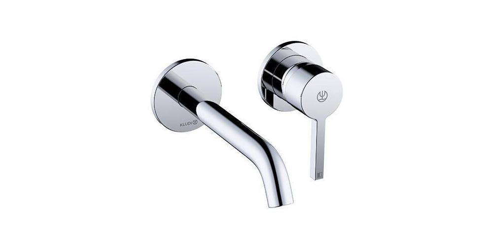 Kludi WT-Wand-EHM NOVA FONTE PURA180 ohne Ablaufgarnitur chrom