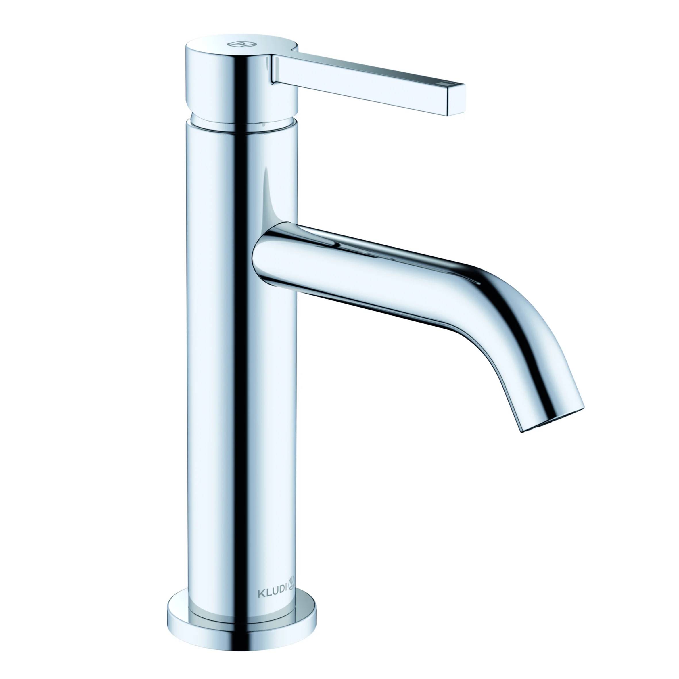 Kludi Nova Fonte PURA WT-EH-Mischer 100 M.PUSH-OPEN, chrom, 1 Stk.