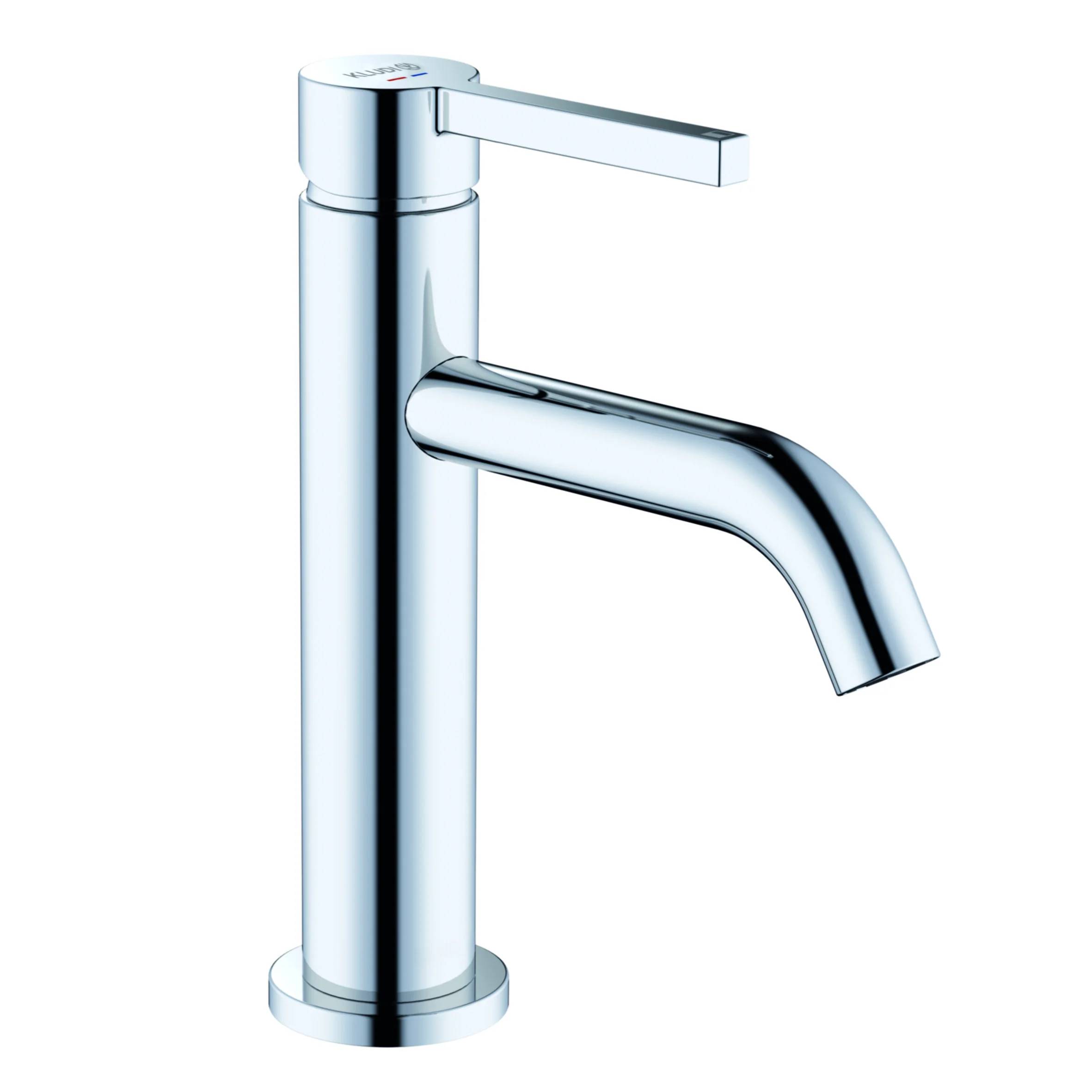 Kludi Nova Fonte PURA WT-EH-Mischer 100 M.PUSH-OPEN, chrom, 1 Stk.
