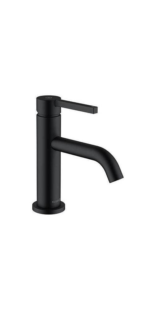 Kludi Waschtisch-EHM NOVA FONTE PURA75 mit Push-Open mattschwarz