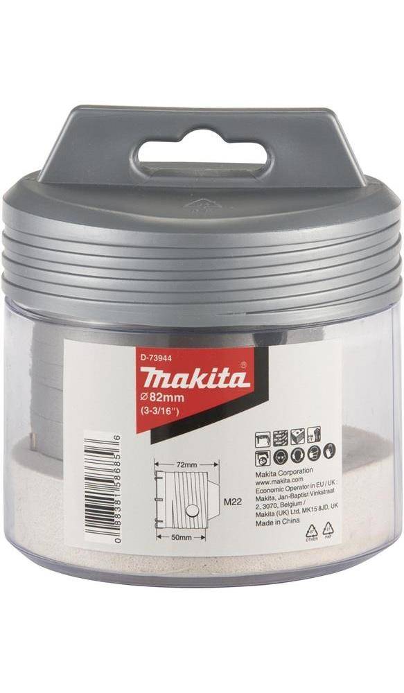 makita Hohlbohrkrone D-73944 D.82mm Arbeits-L.50mm HM 8Zhne
