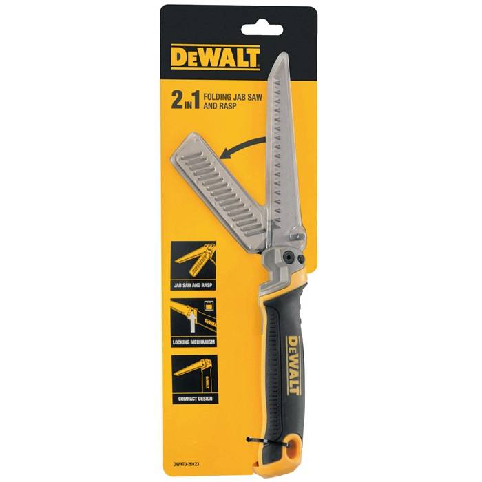 Klapp-Stichsäge DWHT0-20123 100mm Stahl m.Raspel DEWALT