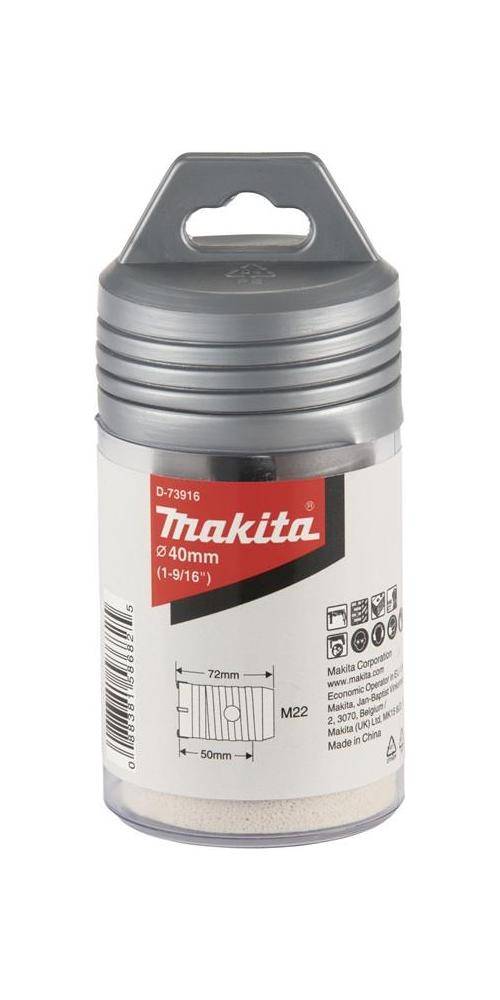 makita Hohlbohrkrone D-73916 D.40mm Arbeits-L.50mm HM 5Zhne