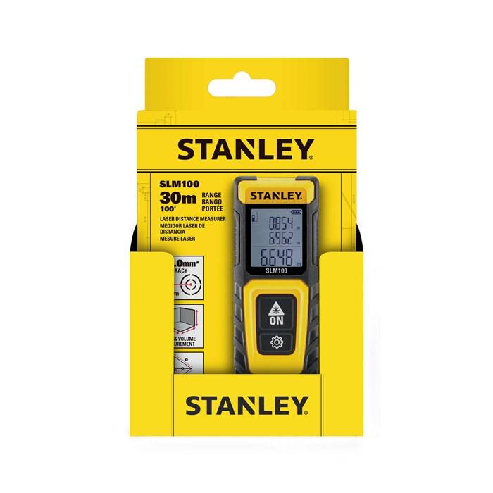 Laserentfernungsmesser SLM 100 30m ± 3 (10 m)mm IP40 STANLEY