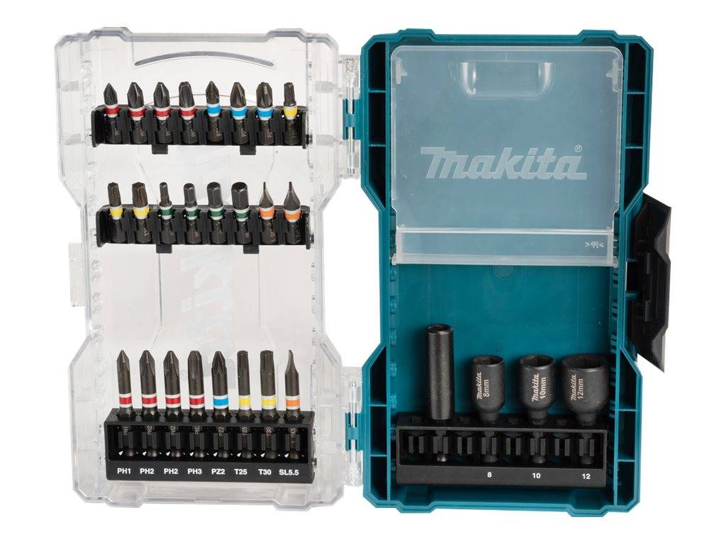 Makita - Set aus Schraubendreher-Bit und Anschluss