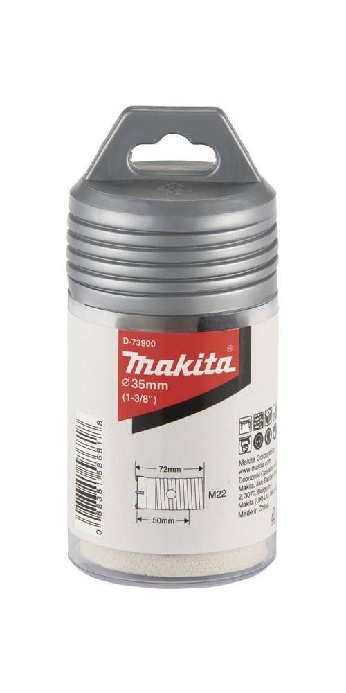 makita Hohlbohrkrone D-73900 D.35mm Arbeits-L.50mm HM 5Zhne