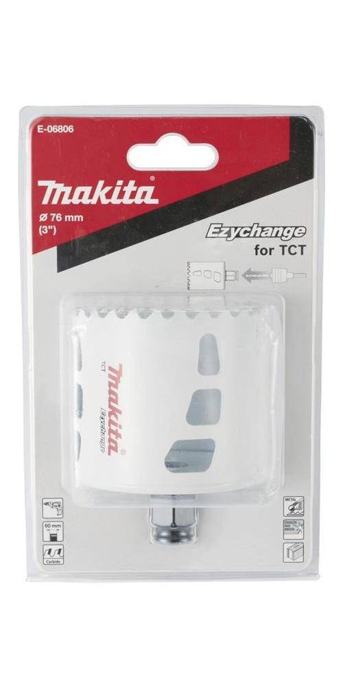 makita Lochsäge E-06806 EZYCHANGE D.76mm TCT