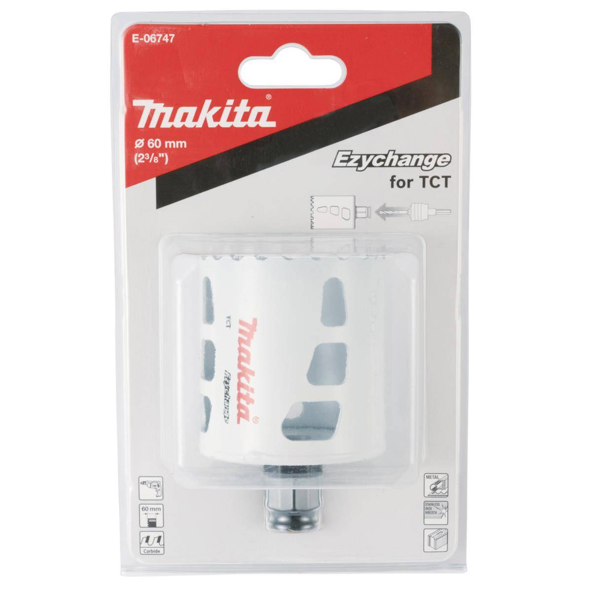 Makita Ezychange Lochsäge TCT Ezychange • 60 mm ø • 60 mm lang