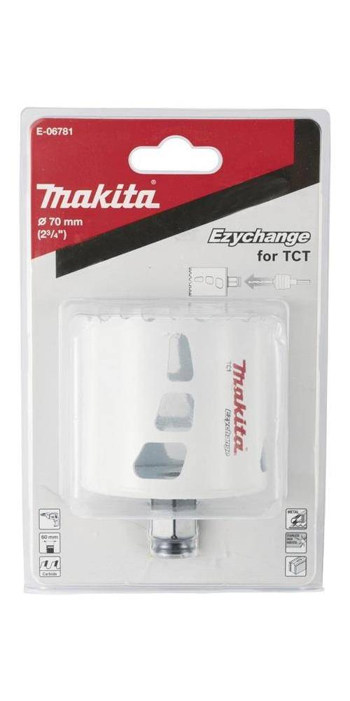 makita Lochsäge E-06781 EZYCHANGE D.70mm TCT