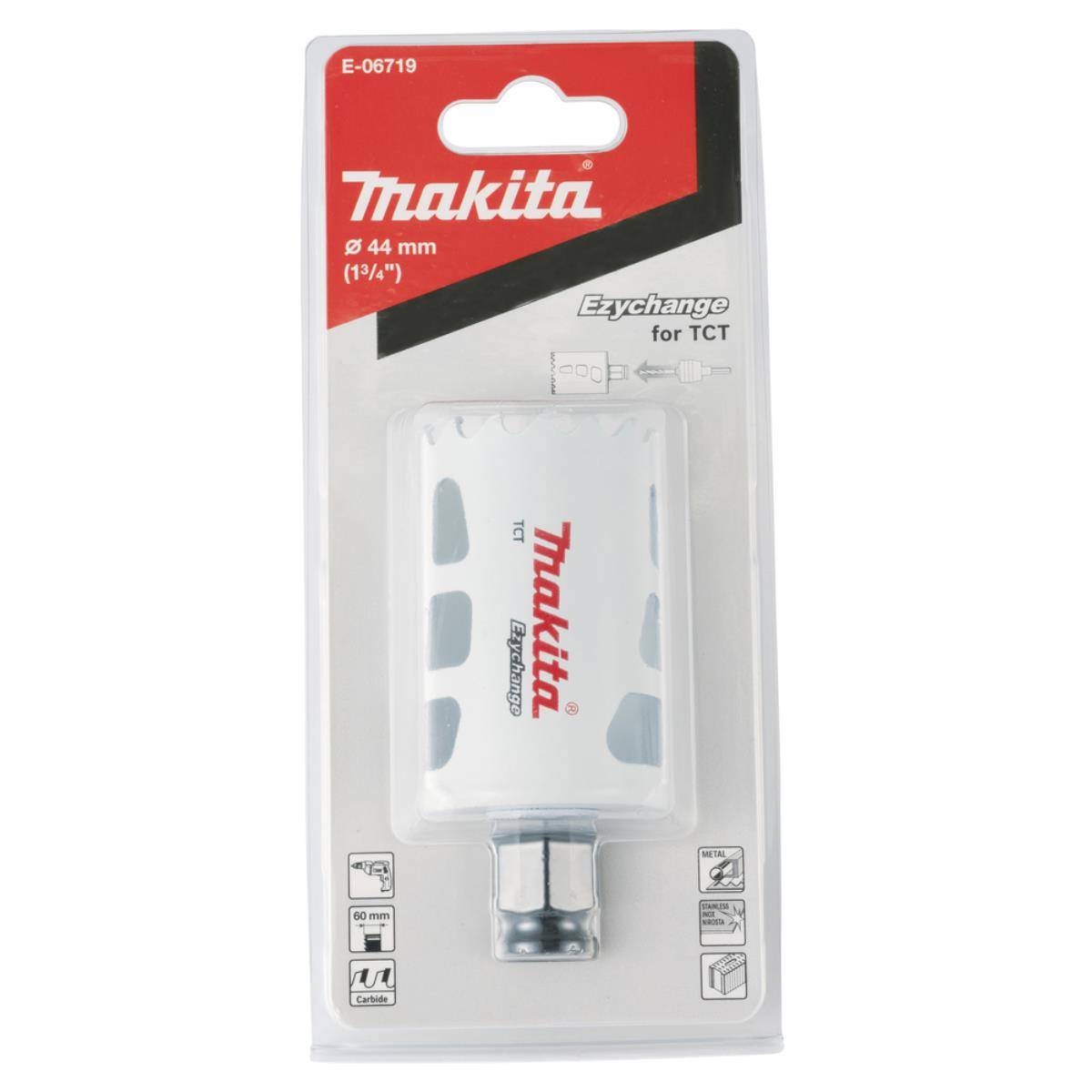 Makita Ezychange Lochsäge TCT Ezychange • 44 mm ø • 60 mm lang