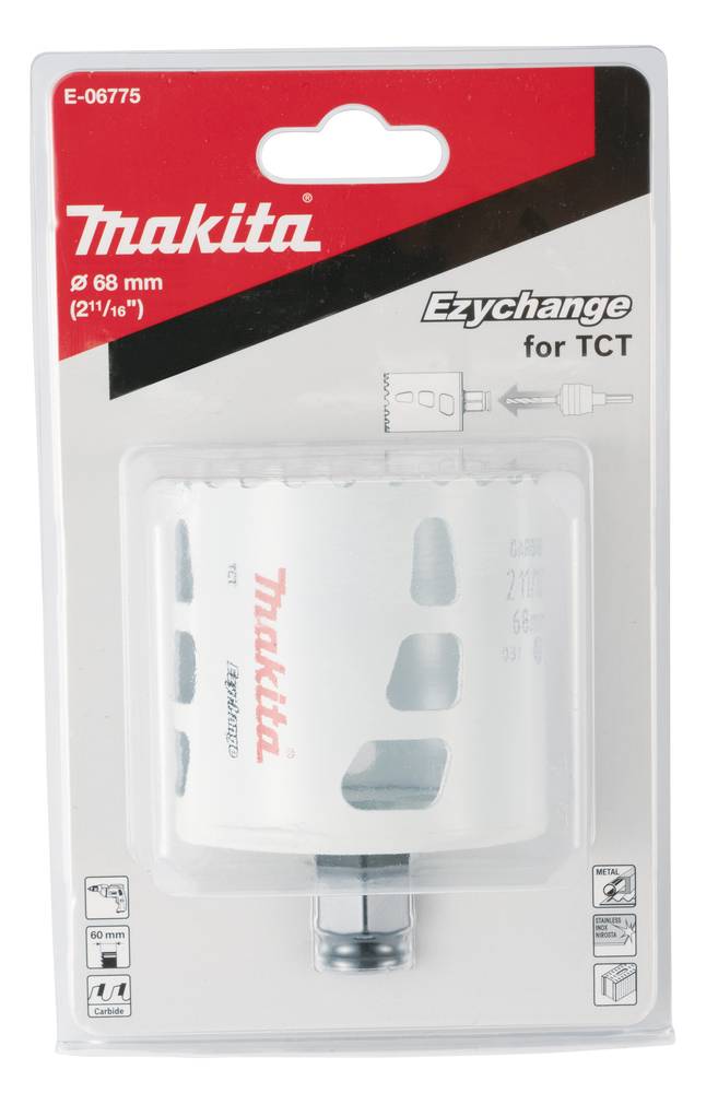 Makita Ezychange Lochsäge TCT Ezychange • 68 mm ø • 60 mm lang