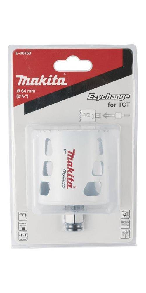 makita Lochsäge E-06753 EZYCHANGE D.64mm TCT